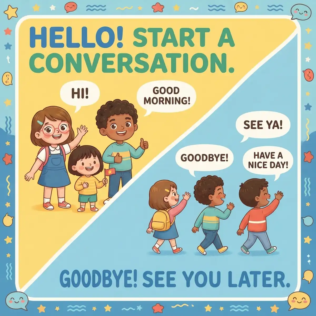 Basic English Greetings
