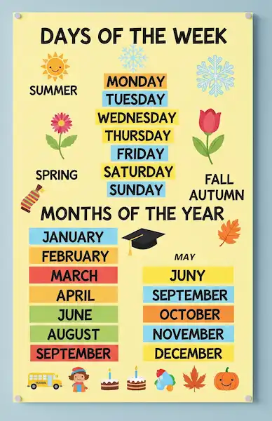 Days of the week