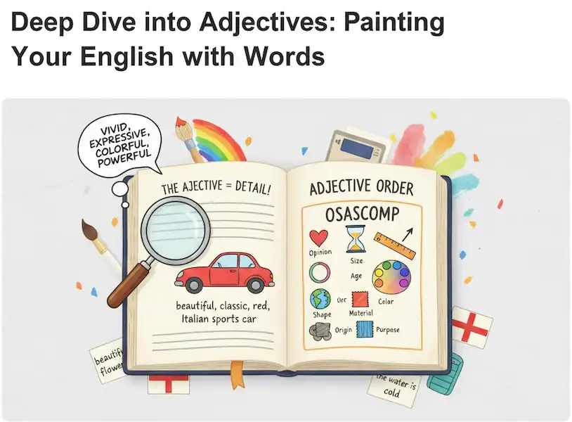 English Adjective Types