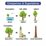 English Comparatives & Superlatives