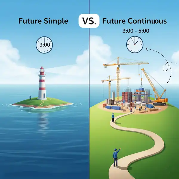 Future Simple and Future continuous