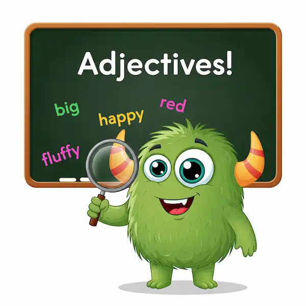Learning about adjectives
