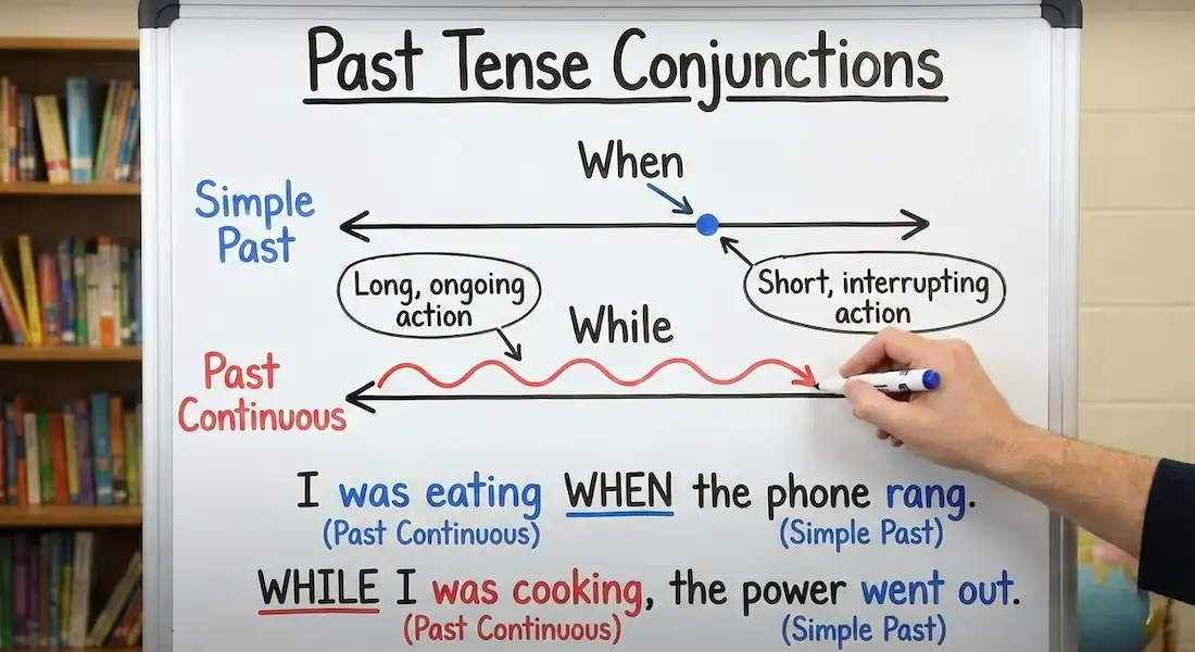 Past Tense Conjunctions