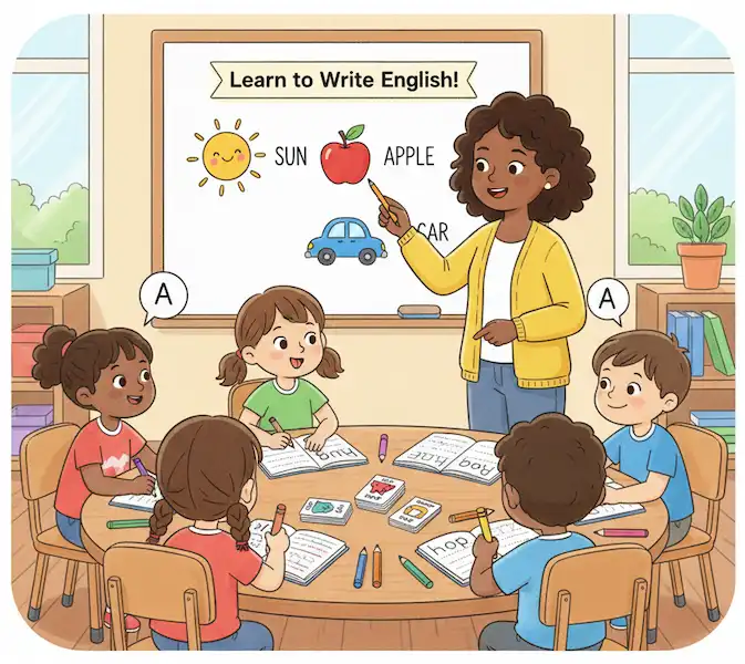 Primary writing skills