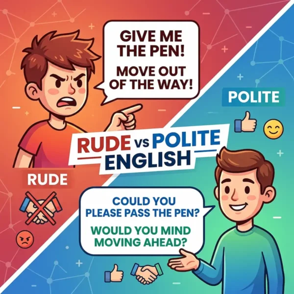 Rude vs Polite English